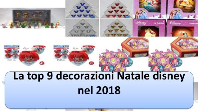 Immagini Disney Natale.La Top 9 Decorazioni Natale Disney Nel 2018