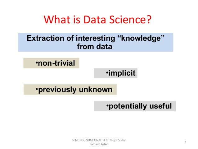 Top basic data science techniques - truthgulf