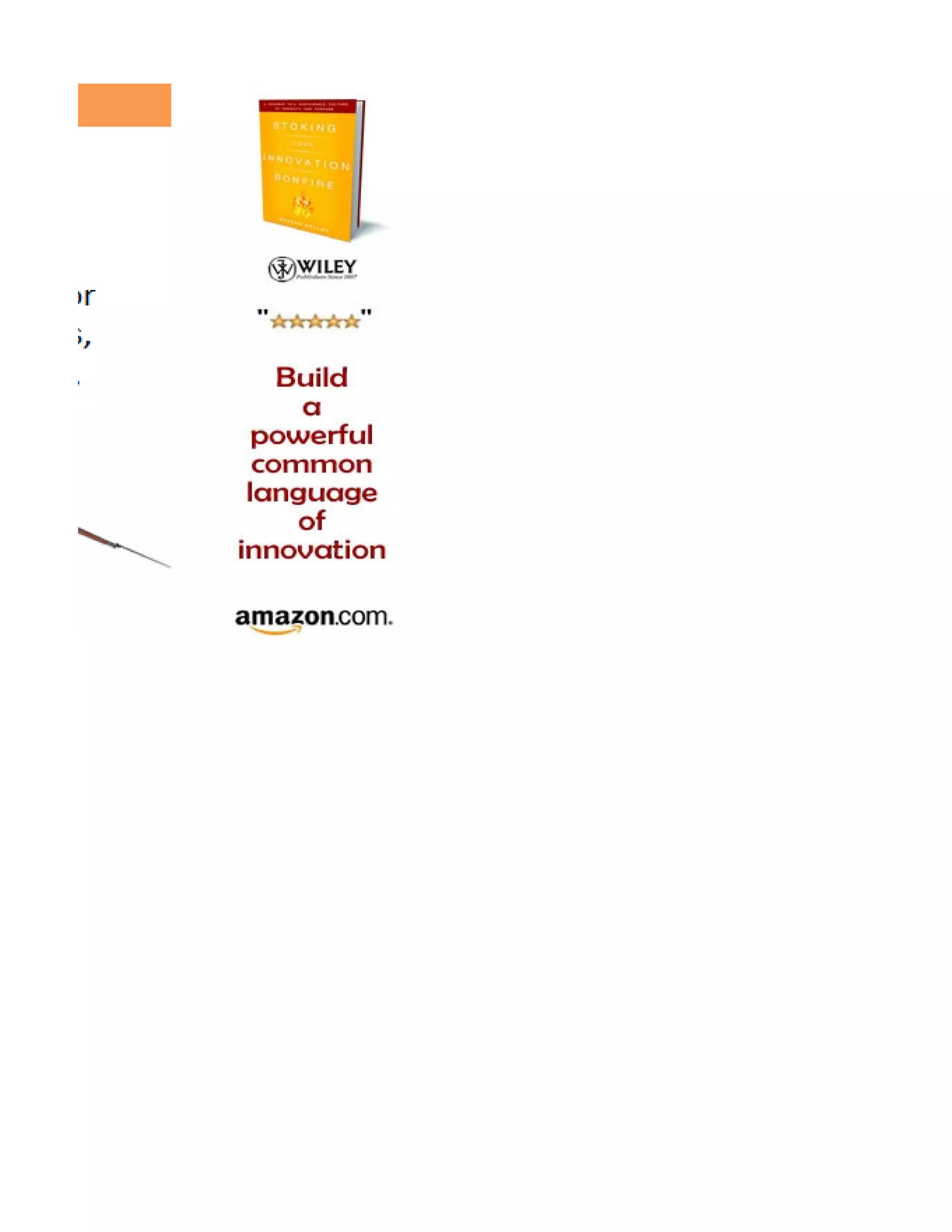 Nine Innovation Roles Worksheet