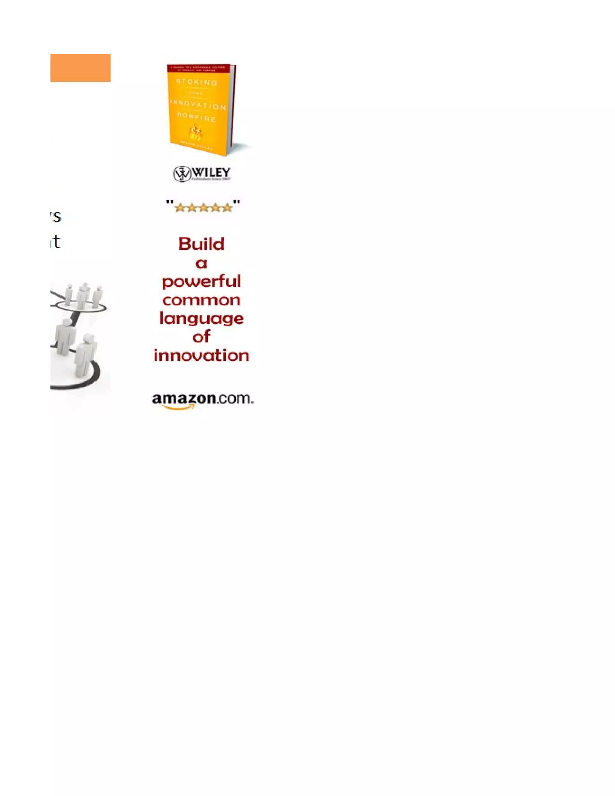 Nine Innovation Roles Worksheet