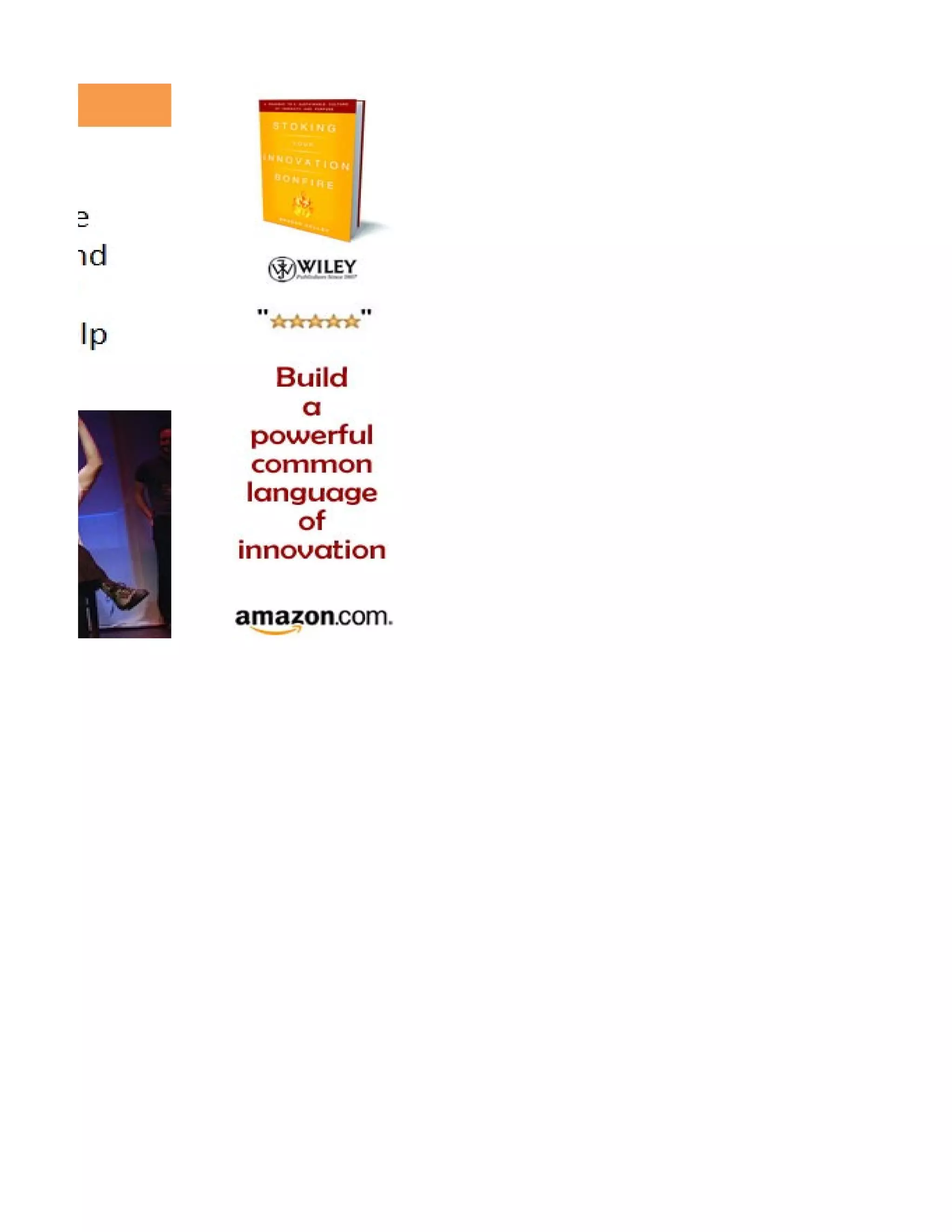 Nine Innovation Roles Worksheet