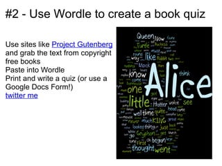 Nineteen Interesting Ways To Use Wordle In Th