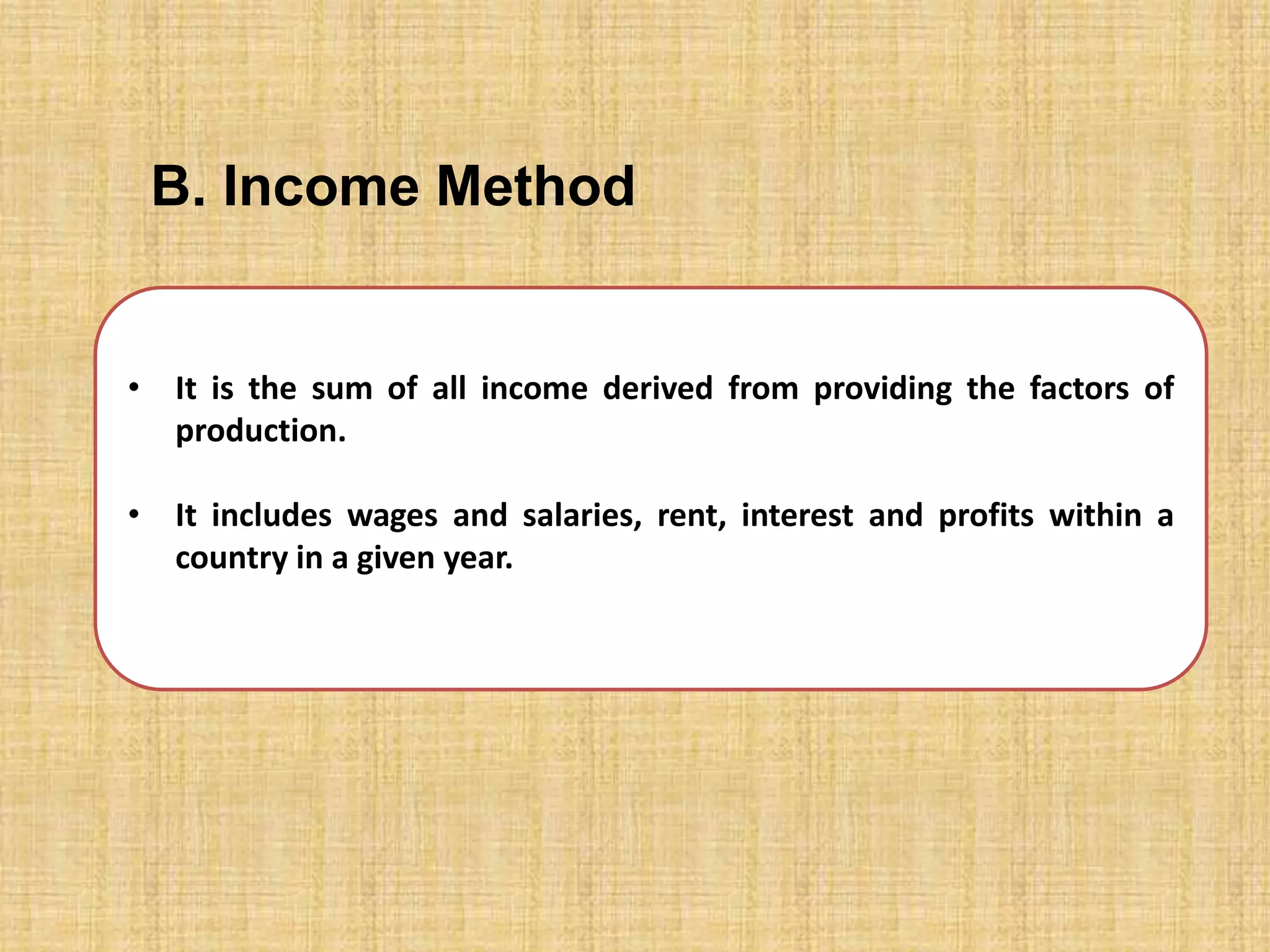 NATIONAL INCOME PPT | PPTX