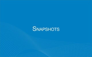 SNAPSHOTS
 