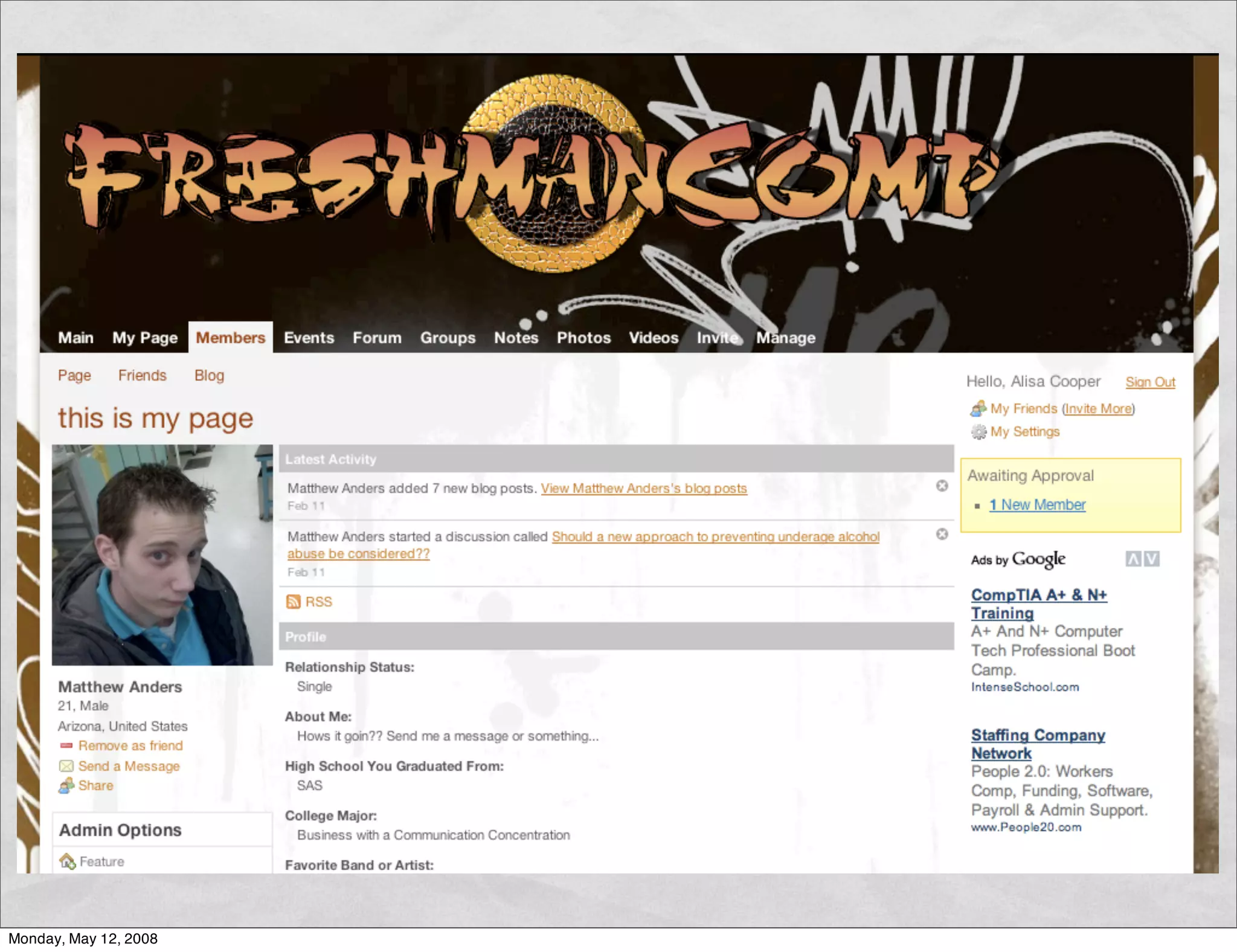 Building Community with Ning