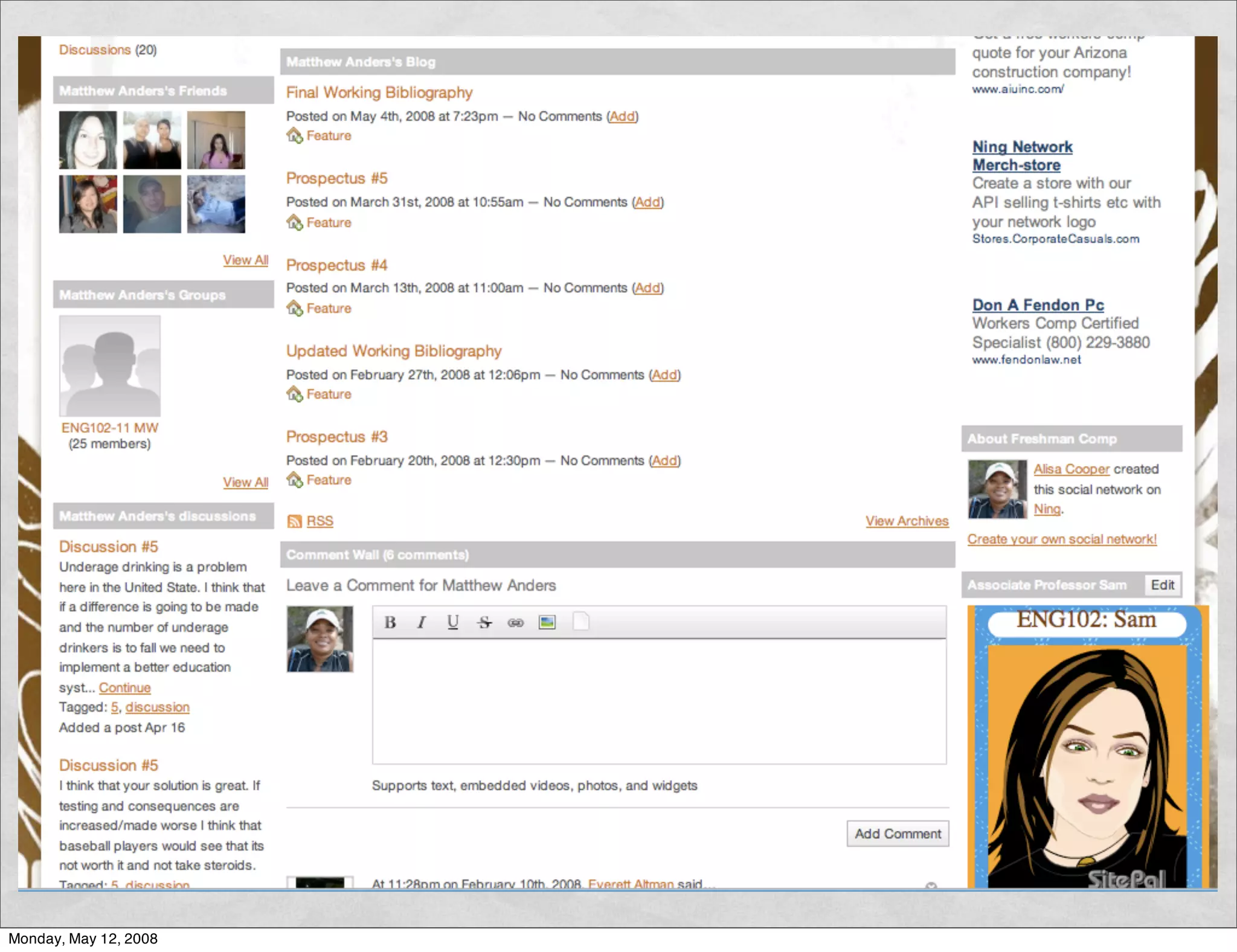 Building Community with Ning