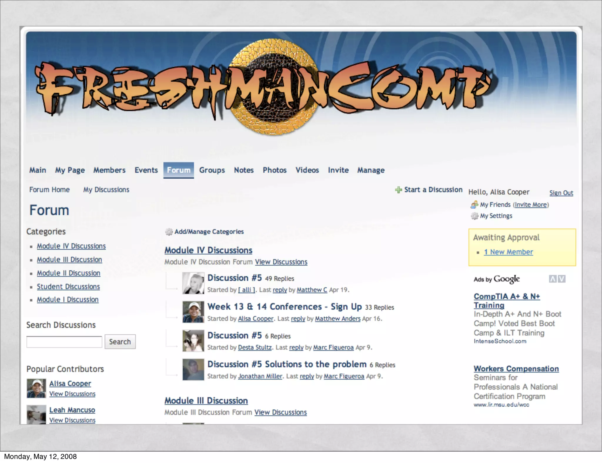 Building Community with Ning