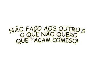 Ninguém é igual a ninguém