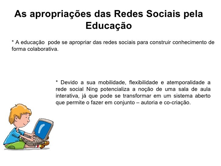 Artigo sobre redes sociais na internet
