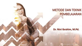 http://www.free-powerpoint-templates-design.com
METODE DAN TEKNIK
PEMBELAJARAN
Dr. Nini Ibrahim, M.Pd.
 