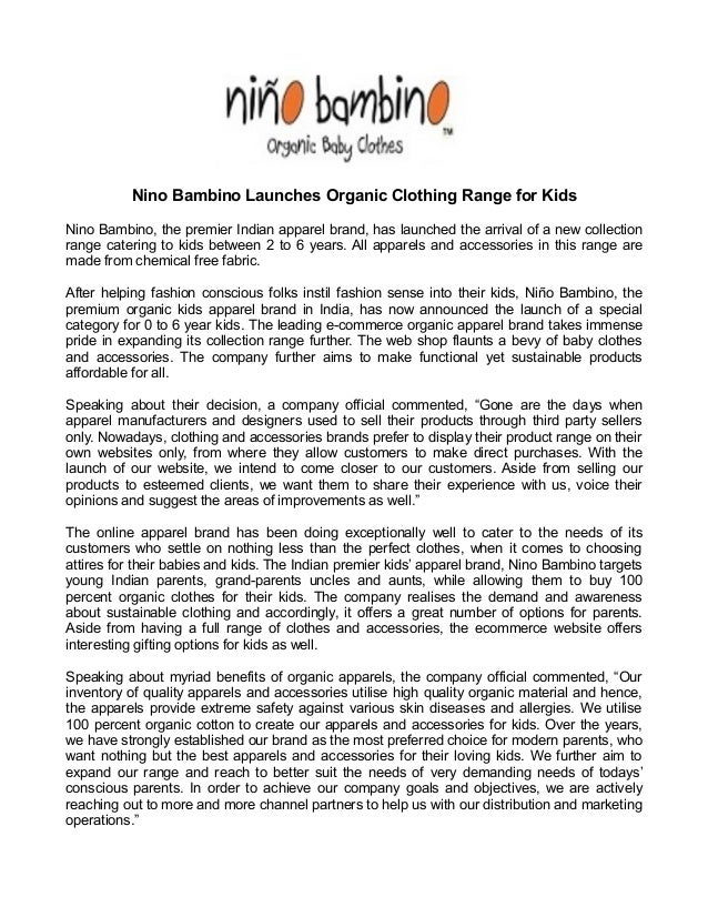 nino bambino baby clothes