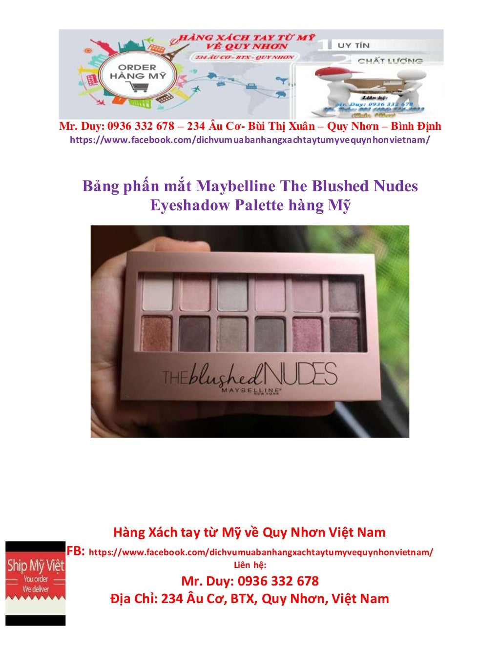 Nơi nào order hàng mỹ xách tay về quy nhơn uy tín