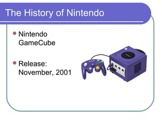 First Nintendo Cube The History of Nintendo (completed) | PPT