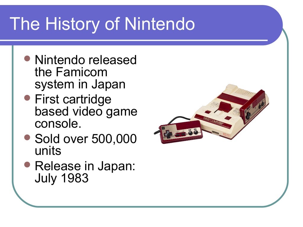 The History of Nintendo