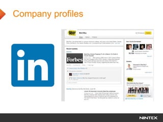 Company profiles
 