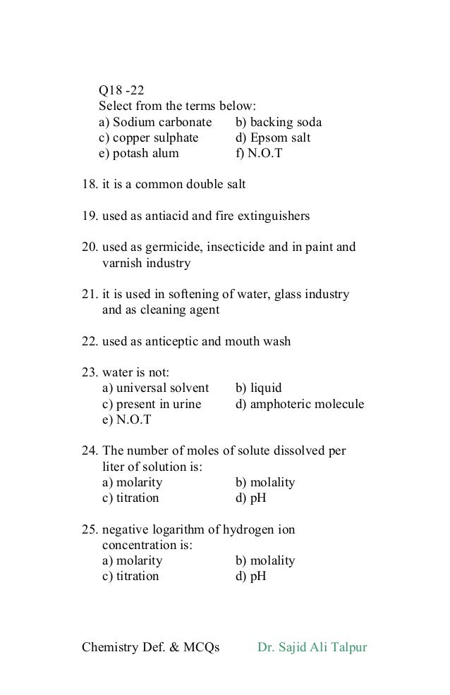 acid and base class 10 mcq