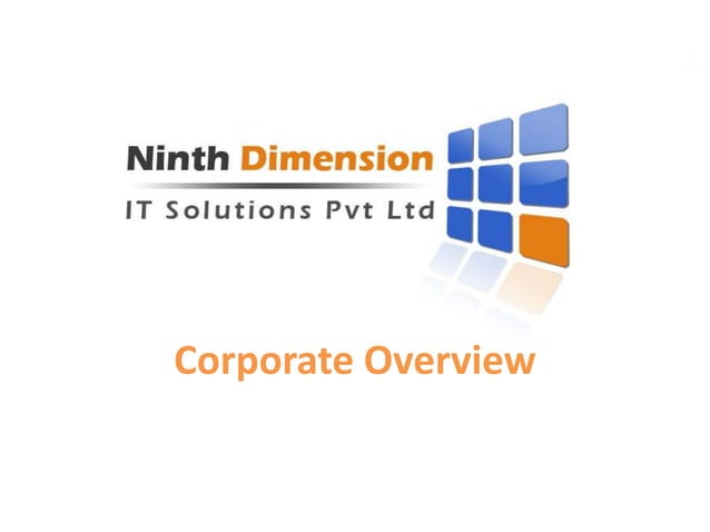 Ninth Dimension Corporate Overview | PPTX