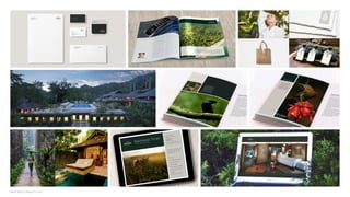 NINTH SPACE | PROJECTS | 2016
The weather
We hope you are enjoying your
stay and you will continue to
feel relaxed and rejuevenated
here with us.
The Spa...
Restaurants and bars...
Jungle trekking...
Horse riding...
Morning nature walk...
Health and fitness...
Escape...
Upload my photos....
Have a great day!
Rainforest Times
What would you like to do?
Today is Friday, 31st May 2013
NOW
SUNRISE: 07:11 hrs SUNSET: 19.21 hrs
Today we are expecting isolated rain showers in the
morning and afternoon. It will be a cloudy evening.
FORECAST
HOURLY
28˚C
Rainforest Times ipad app
Nature Guide
Nature Guide
Advertising
 