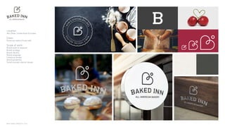 NINTH SPACE | PROJECTS | 2016
Location:
Abu Dhabi, United Arab Emirates.
Client:
American bakery  pie café.
Scope of work:
Brand audit  research
Brand strategy
Brand identity
Brand language
Collateral design
Brand guidelines
Outlet concept interior design
 