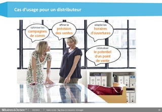 © 39
Cas d’usage pour un distributeur
03/2014 Table ronde : Big Data et industrie (Orange)
 