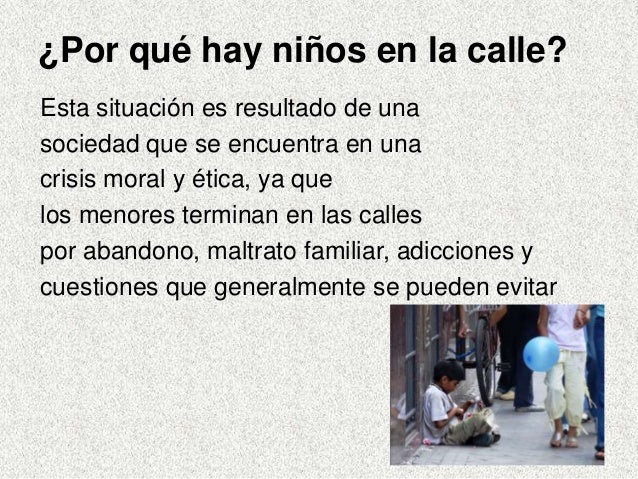 Niños de la calle
