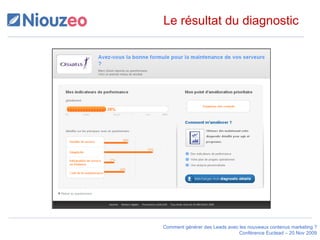 Le résultat du diagnostic 