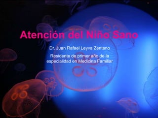 Atención del Niño Sano
     Dr. Juan Rafael Leyva Zenteno
      Residente de primer año de la
    especialidad en Medicina Familiar
 