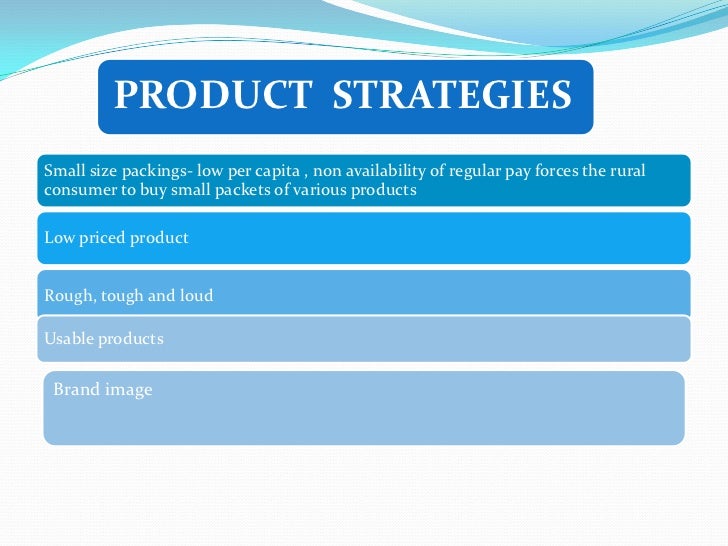 Rural Marketing Strategies