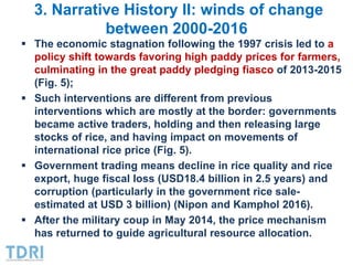 3. Narrative History II: winds of change
between 2000-2016
 The economic stagnation following the 1997 crisis led to a
po...
