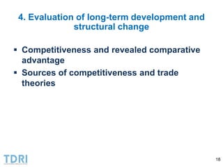 Transformation of the Thai agriculture in the last three decades