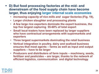 Transformation of the Thai agriculture in the last three decades