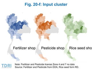 Transformation of the Thai agriculture in the last three decades