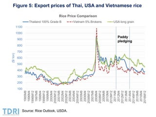 Transformation of the Thai agriculture in the last three decades