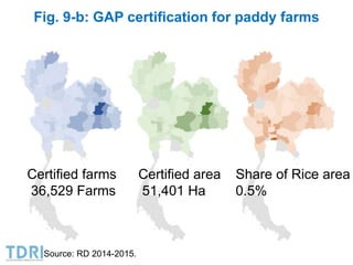 Transformation of the Thai agriculture in the last three decades