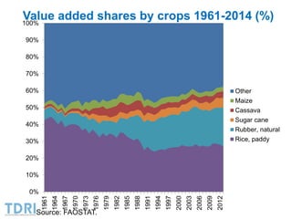 Transformation of the Thai agriculture in the last three decades