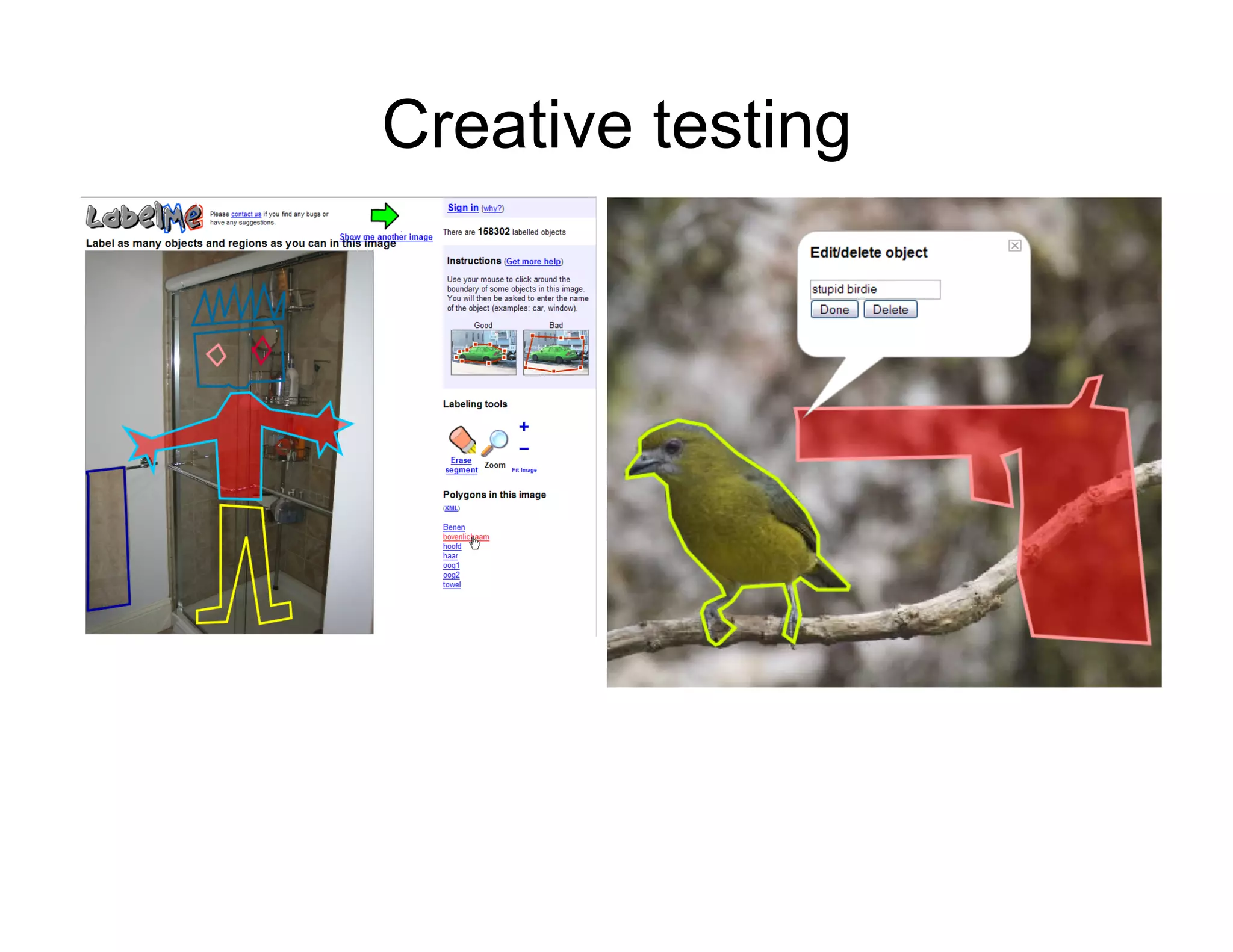 Creative testing
 