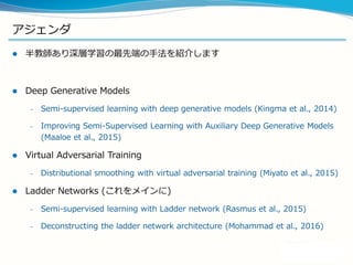 NIPS2015読み会: Ladder Networks Slide 3