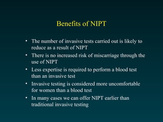 NIPT - screening for chromosomal variants | PPT