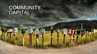 COMMUNITY
CAPITAL
 