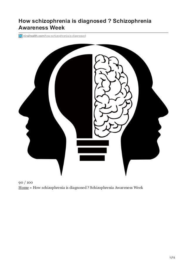 1/15
How schizophrenia is diagnosed ? Schizophrenia
Awareness Week
nirajhealth.com/how-schizophrenia-is-diagnosed
90 / 100
Home » How schizophrenia is diagnosed ? Schizophrenia Awareness Week
 