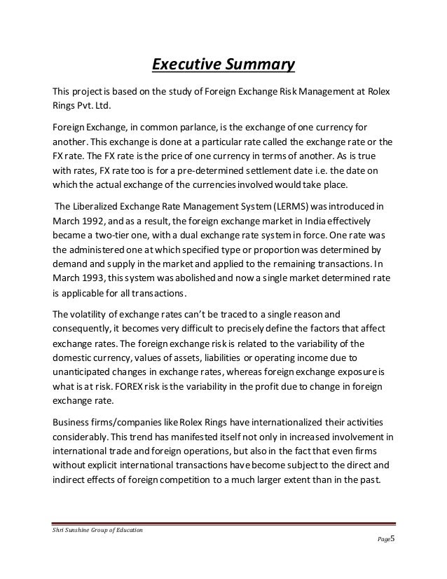 Abstract of foreign trading system in ooad