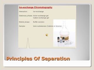 PPrriinncciipplleess OOff SSeeppaarraattiioonn 
 