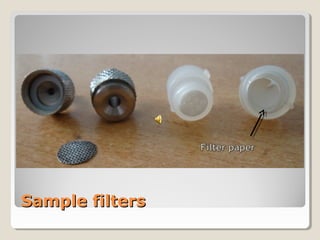 SSaammppllee ffiilltteerrss 
 