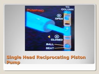 SSiinnggllee HHeeaadd RReecciipprrooccaattiinngg PPiissttoonn 
PPuummpp 
 