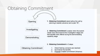 Obtaining Commitment
 
