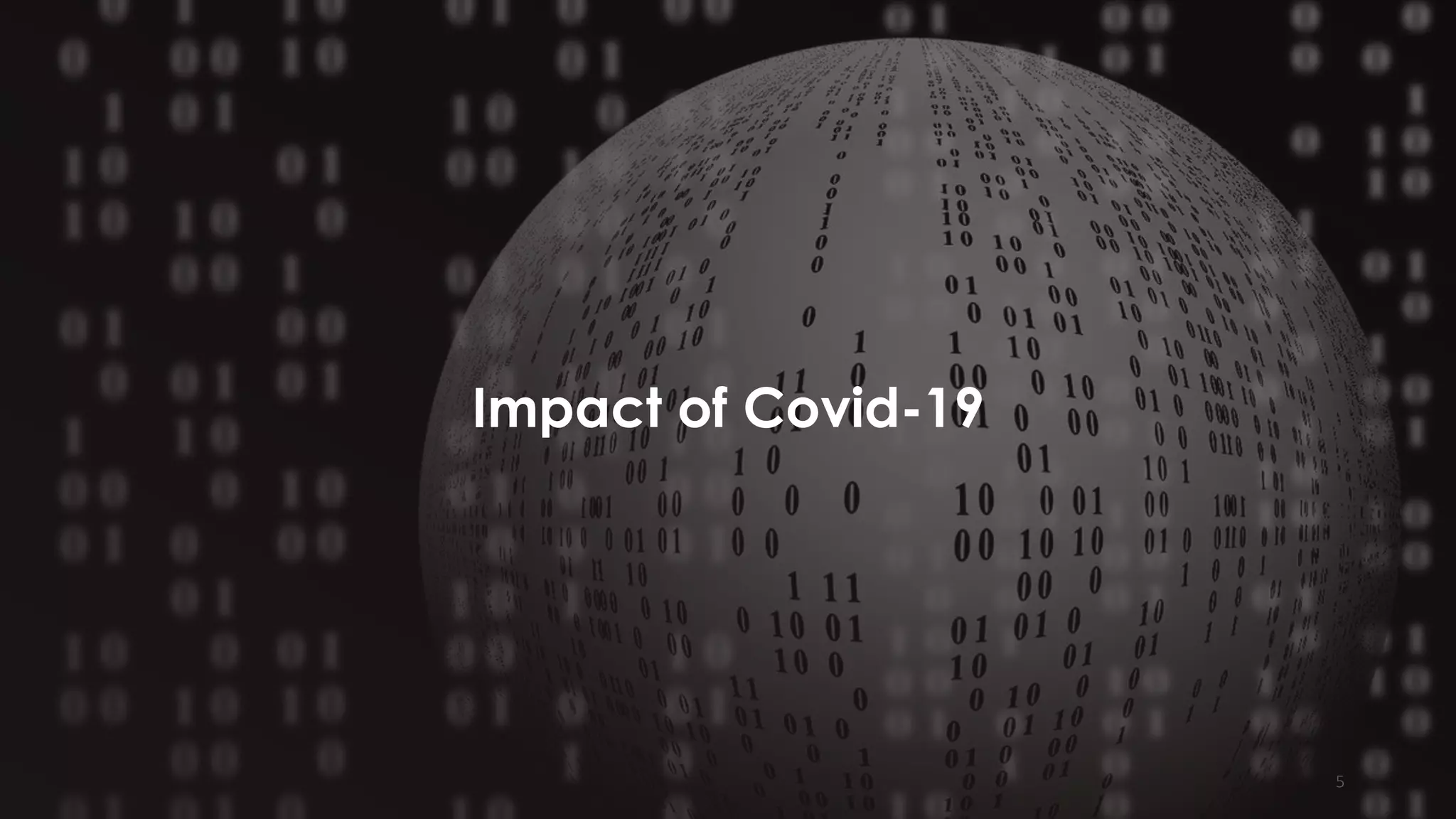 5
Impact of Covid-19
 