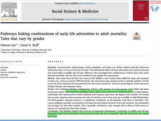 Biological Embedding of Adversity