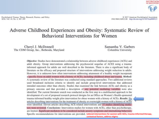 Biological Embedding of Adversity