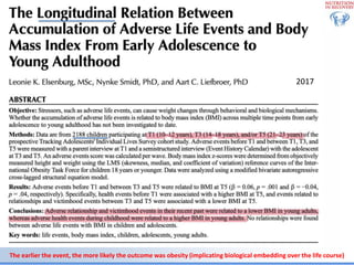 Biological Embedding of Adversity