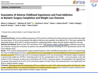 Biological Embedding of Adversity
